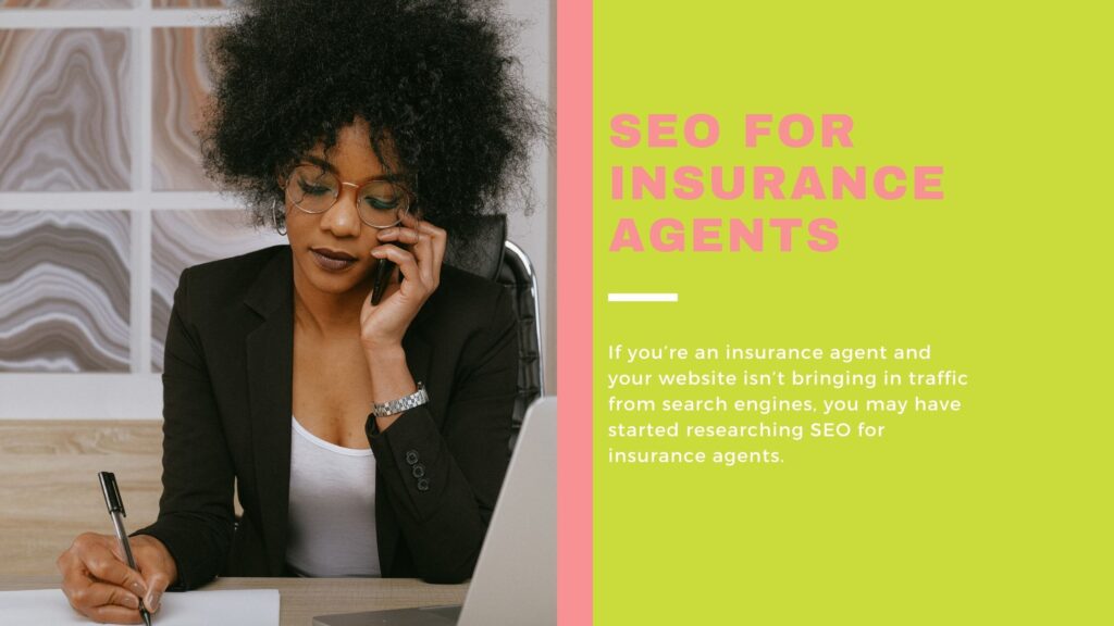 SEO for insurance agents