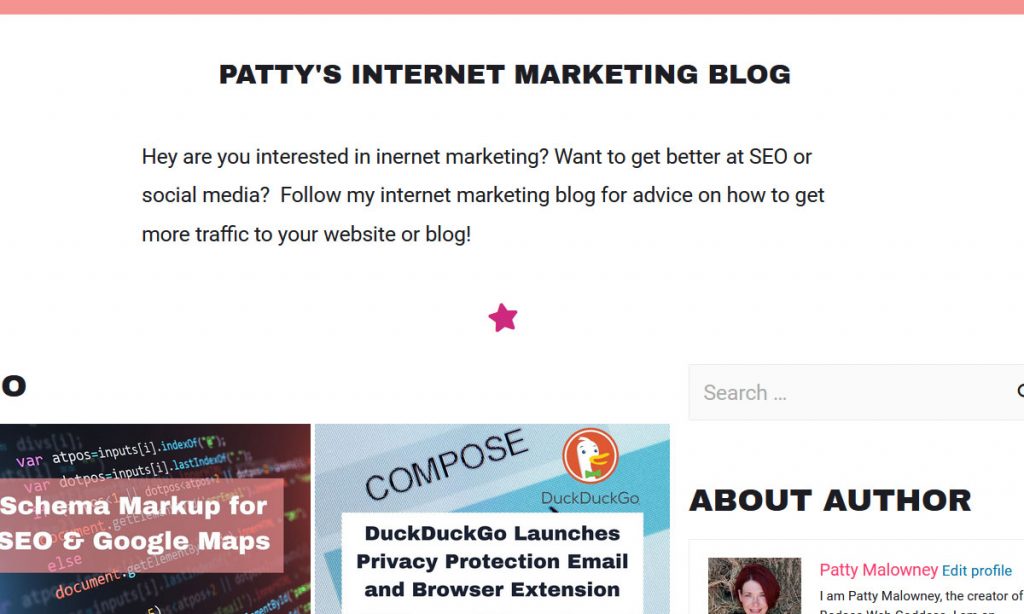 this is Badass Web Goddess internet marketing blog