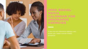 free social media calendar for insurance agencies